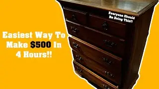 Turning Furniture Into Cash - Unlocking The Secret To Covering Rent With This Lucrative Side Hustle!