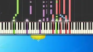 [Piano Tutorial Synthesia]Dormono sulla collina - De Andr Fabrizio