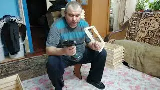 КАК Я СБИВАЮ РАМКИ ДЛЯ ПЧЁЛ.