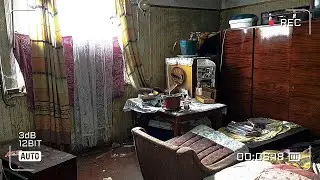 Abandoned house of old people. They died, but the house with their history remained.