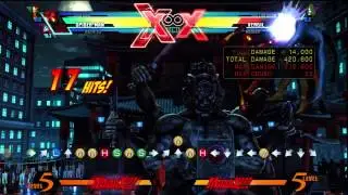 UMVC3 Spider-man: Webswing into MS at 16+ hit of a combo
