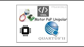 Implementación de motor paso a paso Unipolar en VHDL (Quartus II-Cyclone IV)