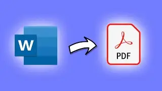 How to convert Word documents to PDF for Beginners