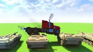CARS VS TANKS | Teardown #teardownmods  #teardowngameplay #gaming #gameplay