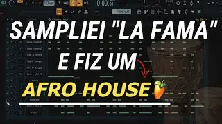 SAMPLIEI A MUSICA DO THE WEEKND PARA FAZER AFRO HOUSE NO FL STUDIO