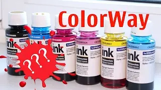 ColorWay Комплект чернил ОТЗЫВ