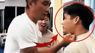 They didn't know they were dealing with a K-1 Champion.