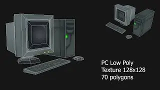 3Ds Max Low Poly modeling timelapse