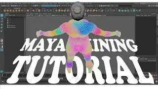 MAYA SKINNING TUTORIAL WITH NG SKINNING TOOL FOR BEGINNERS TO PRO