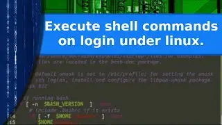 Ubuntu Linux tips - One way to execute shell commands automatically upon login.