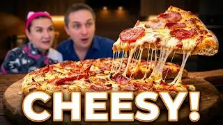 Homemade pizza 🍕🍕 by Alex & Ksyu