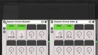Free Session Drums Effect Racks - Booster & Killer