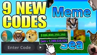 *NEW CODES* ALL WORKING CODES IN MEME SEA 2024 AUGUST! ROBLOX MEME SEA CODES