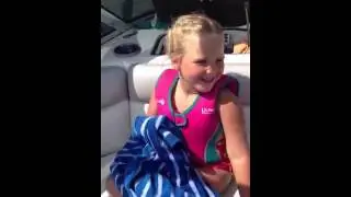 Brooklyn after Wakeboarding