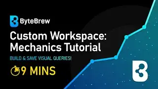 How to build visual queries in Mechanics on Custom Workspace for your games in 9 minutes! | ByteBrew
