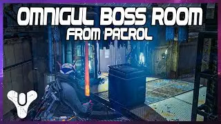 Destiny Out of Map - Omnigul strike boss room from patrol