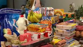ЗАКУПКА ПРОДУКТОВ ЧЕРЕЗ ИНТЕРНЕТ В АМЕРИКЕ НА 235 $ 👍 ПОСЛЕДНИЙ ОБЗОР ПРОДУКТОВ 🤷‍♀️