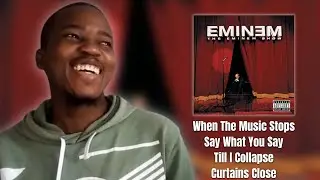 FIRST TIME HEARING Eminem - When The Music Stops, Say What You Say, Till I Collapse & More REACTION