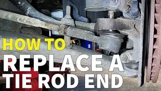 How to change outer tie rod end - tie rod end replacement