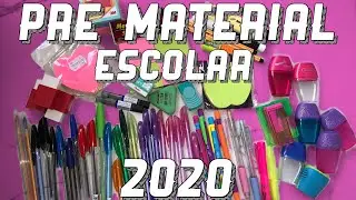 PRÉ MATERIAL ESCOLAR 2020