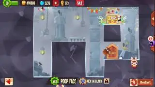 KOT Base 69 0-1Star Layout & Best Solution 50FPS (King of Thieves)