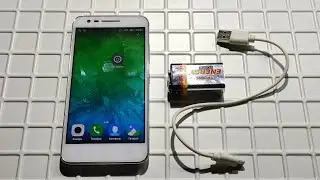 Как зарядить смартфон от кроны
