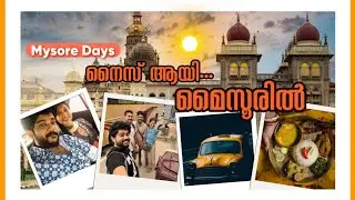 സ്വപ്നങ്ങൾബാക്കി വെച്ച് മൈസൂരിന് വിട❤️| Jijin Drisya | #travelvlog #travel #mysore #couplegoals