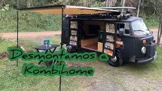 Desmontando a kombihome, para o teto alto