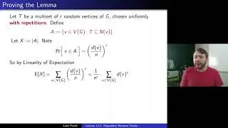 Probabilistic Methods 12-2: Dependent Random Choice