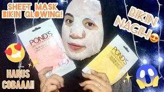 REVIEW+FIRST IMPRESSION SHEET MASK POND’S TERBARU