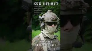 KSK Helmet #tacticalgear #military #shorts #airsoftmilsim #ksk #airsoft #bundeswehr #specialforces