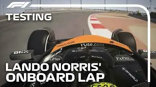 Lando Norris' Onboard Lap | F1 Pre-Season Testing 2024 | Assetto Corsa