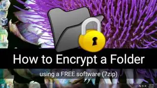 How To Put a Password on a Folder in Windows Using 7zip
