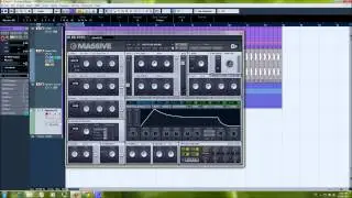 Cubase Tutorial - Creating a Kick Drum (Massive)