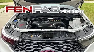 Explorer ST FenFab Coolant Reservoir Install￼
