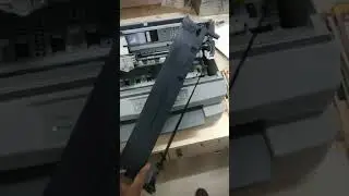 how to install Epson Plq20 Ribbon cartridge