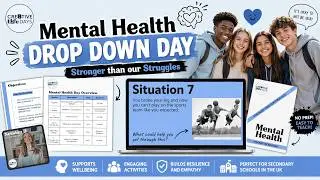Mental Health Drop Down Day Promo