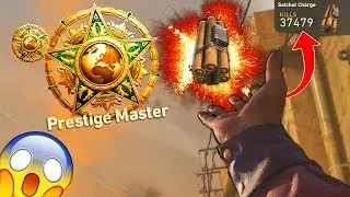 WORLDS FIRST EXPLOSIVE ONLY MASTER PRESTIGE in COD HISTORY! (NEVER USED A WEAPON) 😱 - COD WW2