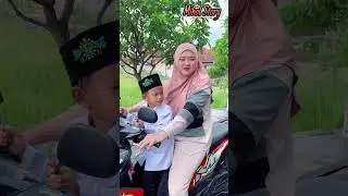 SAAT PERGI NGAJI TIAN CUMA NGAJAK KAYLA UNTUK NAIK MOTOR😅🙈🙏 