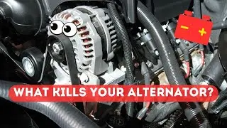 Here's how you are killing the ALTERNATOR in your car