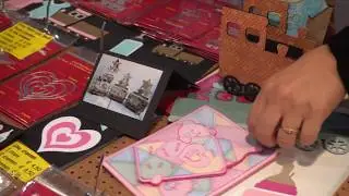 Cardzz stansen  bij Kreadoe Utrecht  2019  deel 2
