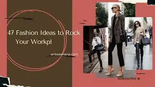 47 Office Outfit Ideas. #fashion #style #howto #trending #motivation #success