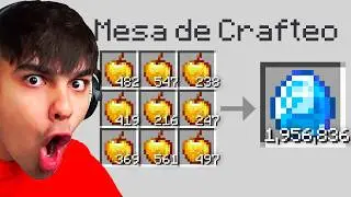 Minecraft pero los CRAFTEOS son ALEATORIOS!