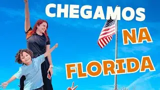 Primeiro dia na Flórida! Voo para Tampa, carro para orlando, outlets e muito mais! VLOG 1 ✈️