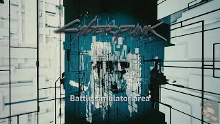 Battle simulator area - Cyberpunk 2077 ambient audio - 20 minutes