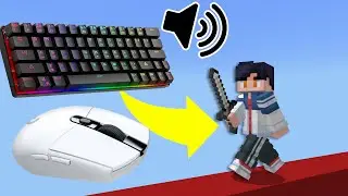Keyboard and Mouse ASMR | Cubecraft Eggwars