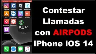COMO CONTESTAR LLAMADAS con AIRPODS - Llamadas Airpods 2021 2022 | MIGUEL MEDINA TECH