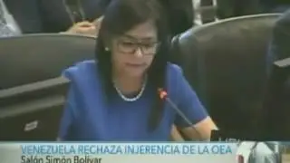 Así fue como la embajadora de Paraguay le tapó la boca a Delcy Eloína y con estilo