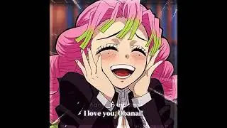 Obanai X Mitsuri | I love you Sasha edit | #demonslayeredit | #demonslayer | #mitsuri | #obanai |