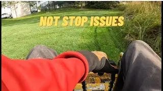 WE HAVE HAD MANY ISSUES WITH THIS LAWN